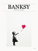 Balonlu Kız - Banksy metal tablo
