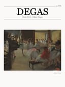 Dans Dersi - Edgar Degas: Geniş Prova Salonu metal tablo