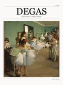 Dans Dersi - Edgar Degas metal tablo