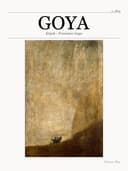 Köpek - Francisco Goya metal tablo