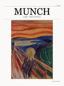 Çığlık - Edvard Munch: Müze Afişi metal tablo