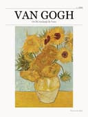 On İki Ayçiçeği ile Vazo - Van Gogh metal tablo