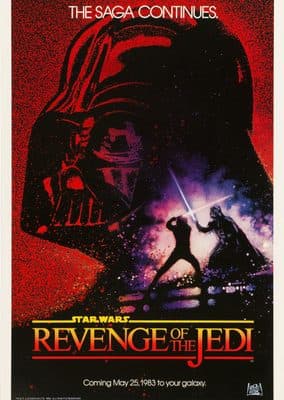 Star Wars: Revenge of the Jedi Film Afişi — Film Posterleri metal poster