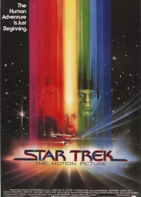 Star Trek: The Motion Picture Film Afişi — Retro Posterleri metal poster