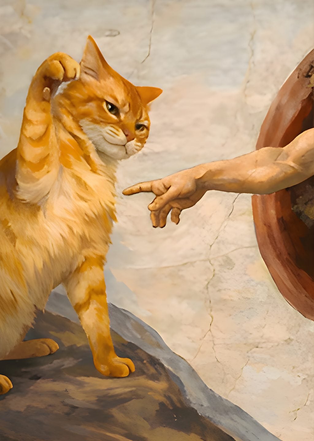 Tanrı'nın Eli: Kedi Teması