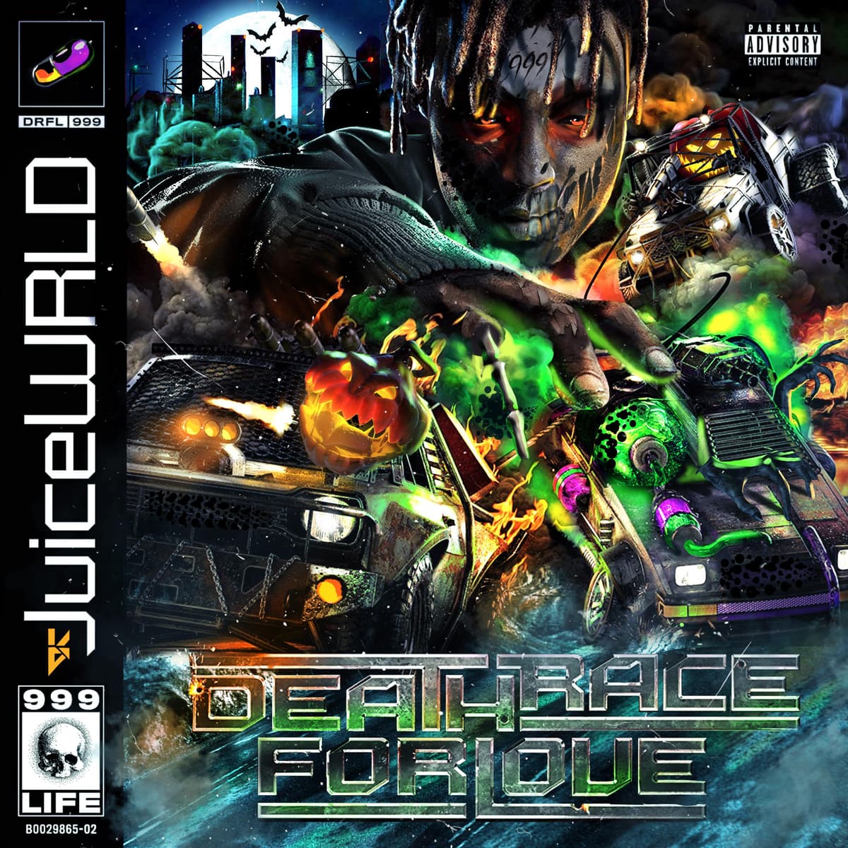 Juice WRLD: Death Race For Love — Türkçe Rap Posterleri metal poster