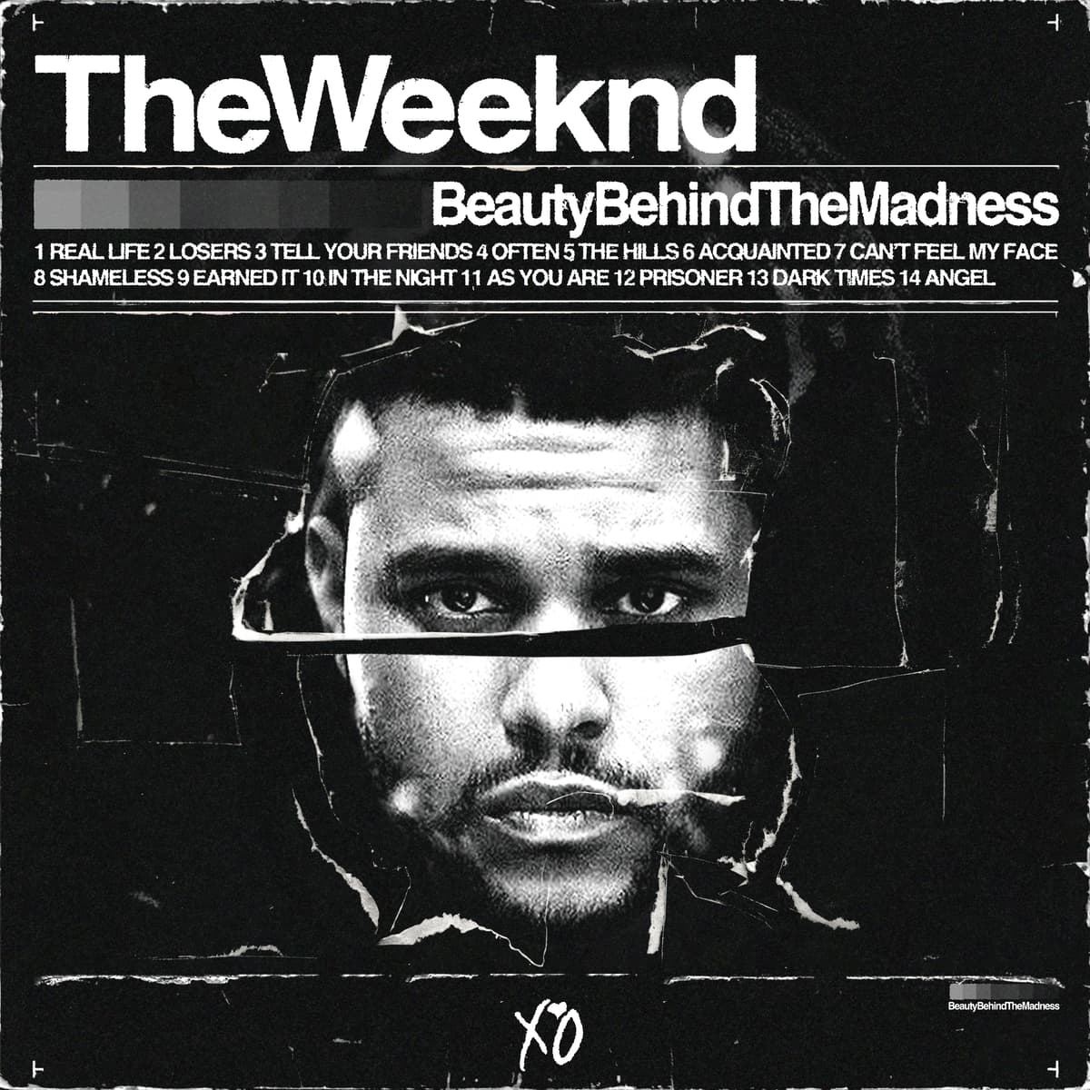 The Weeknd: Güzelliğin Ardındaki Delilik — Dark Souls Posterleri metal poster