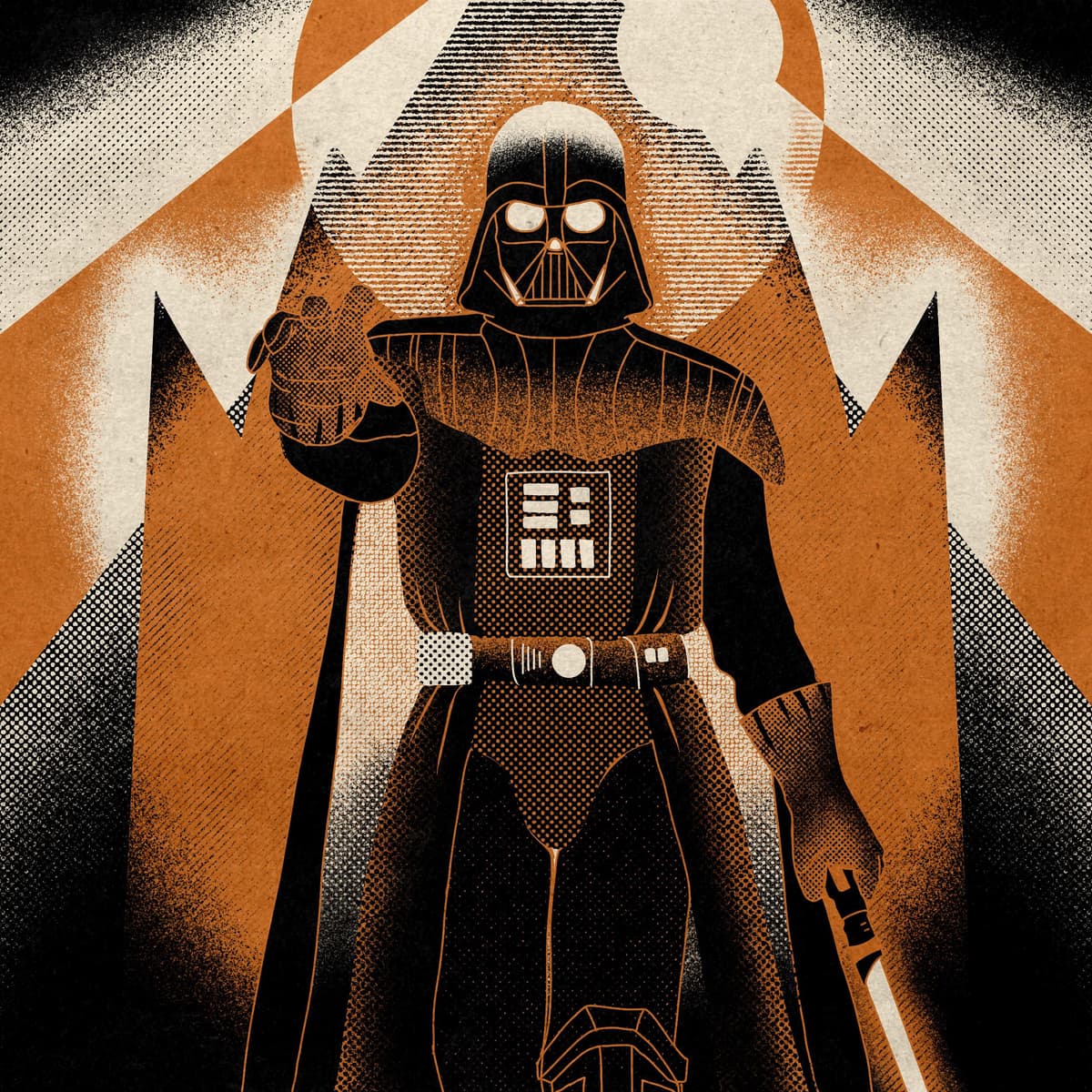 Darth Vader — Dizi Posterleri metal poster