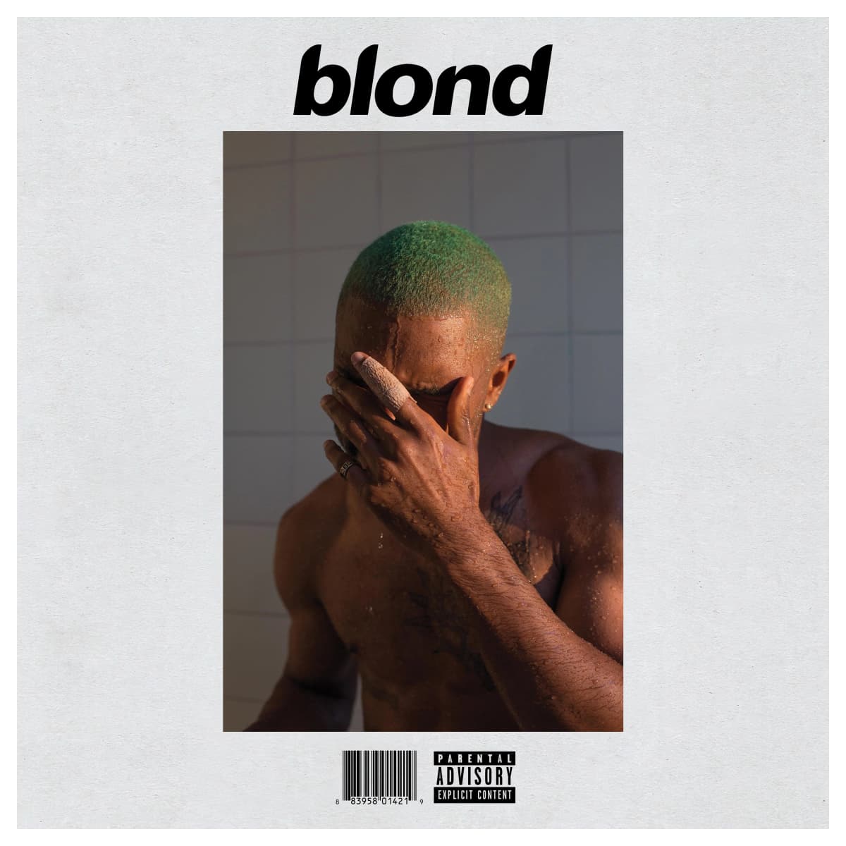 Frank Ocean Blond — Frank Ocean Posterleri metal poster