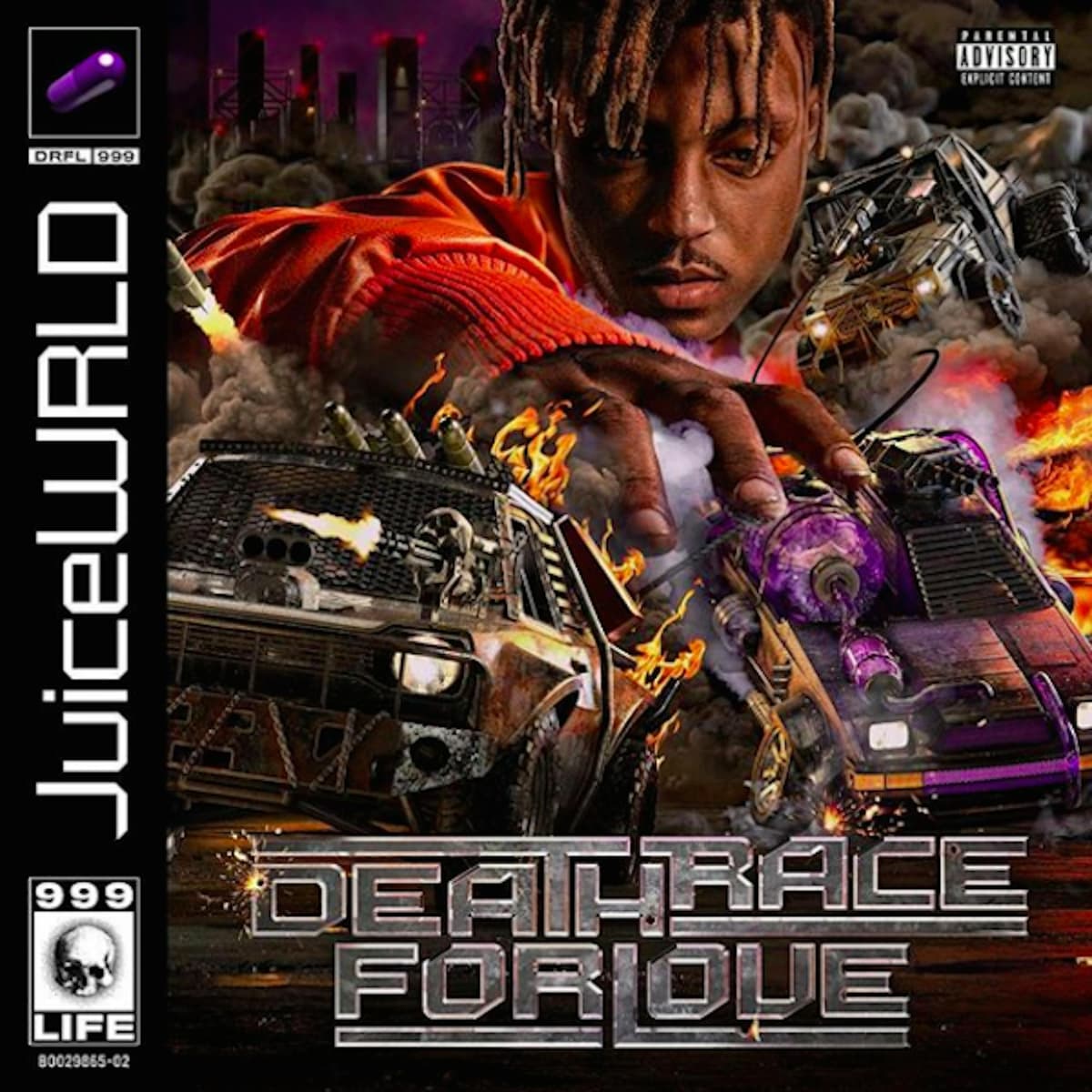 Juice WRLD: Death Race for Love — Türkçe Rap Posterleri metal poster
