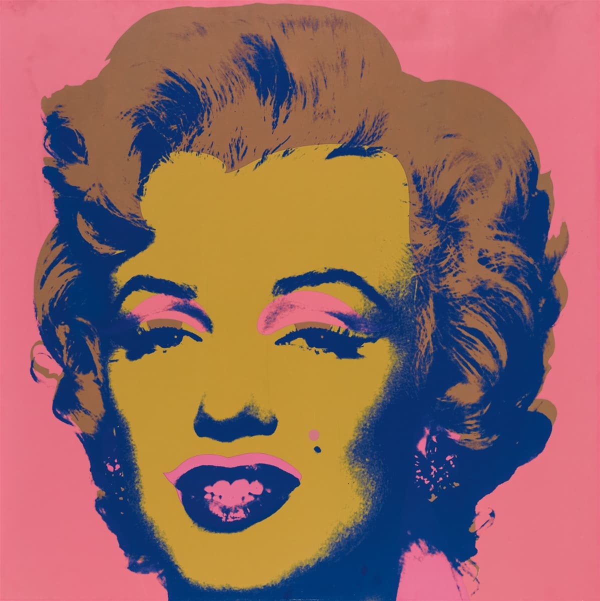 Marilyn Monroe Andy Warhol Sanat Eseri — Andy Warhol Posterleri metal poster