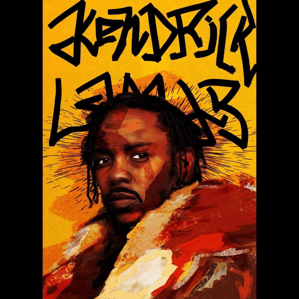 Kendrick Lamar Portresi