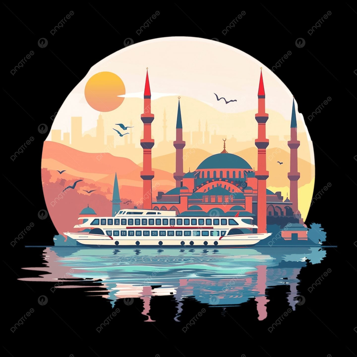 İstanbul Minyatürleri: Sultanahmet Camii