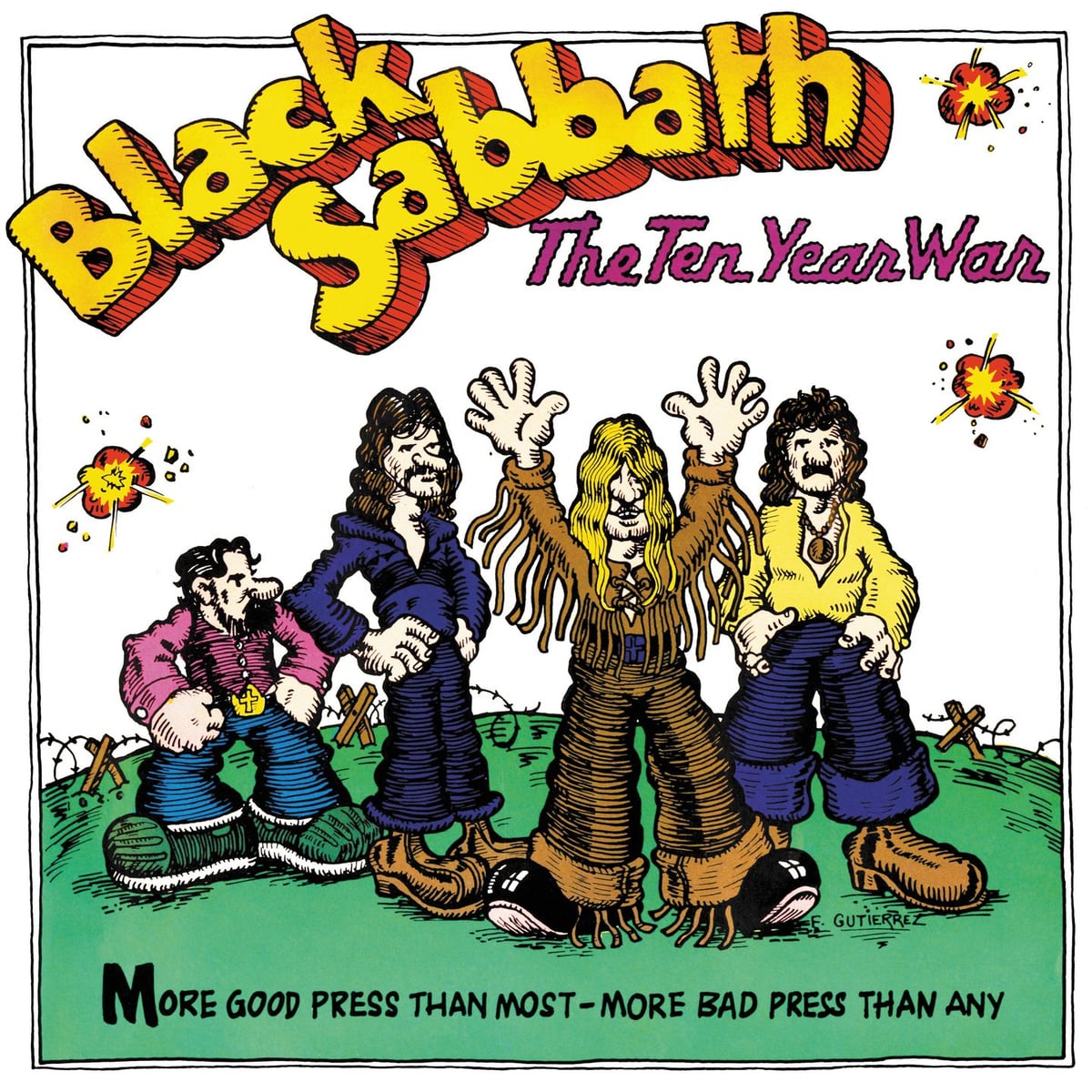 Black Sabbath: The Ten Year War Albüm Kapağı