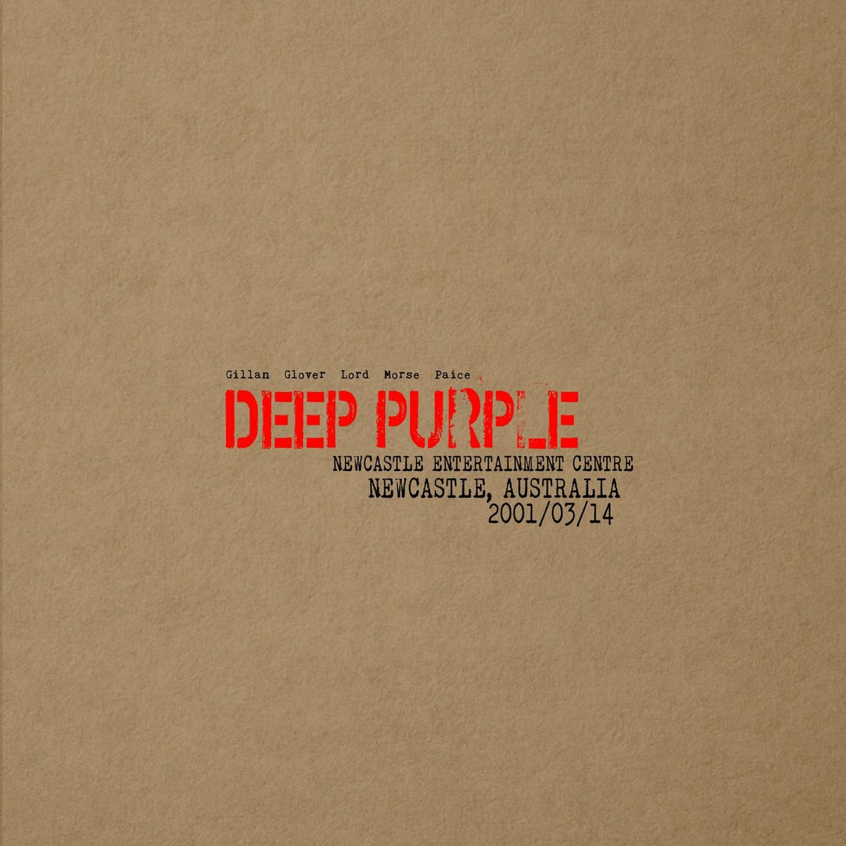 Deep Purple: Newcastle 2001 Konseri