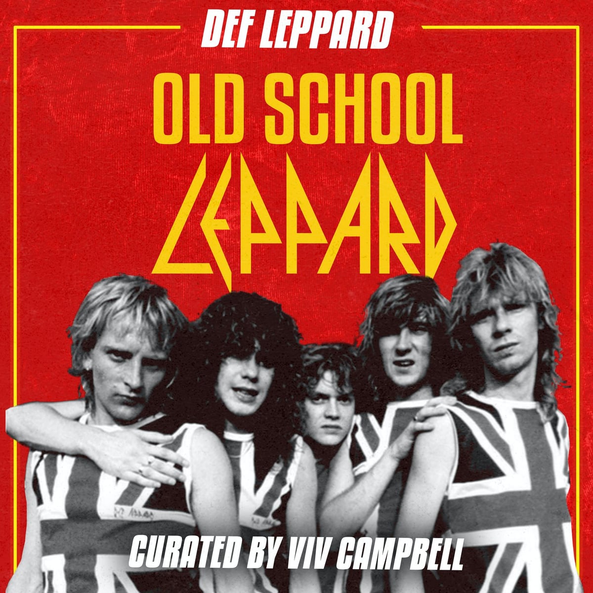 Def Leppard: Old School Leopard Albüm Posteri