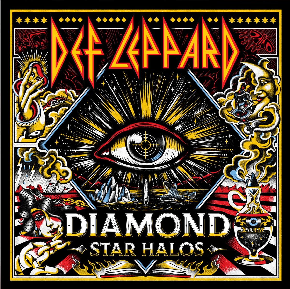 Def Leppard: Diamond Star Halos Albüm Posteri