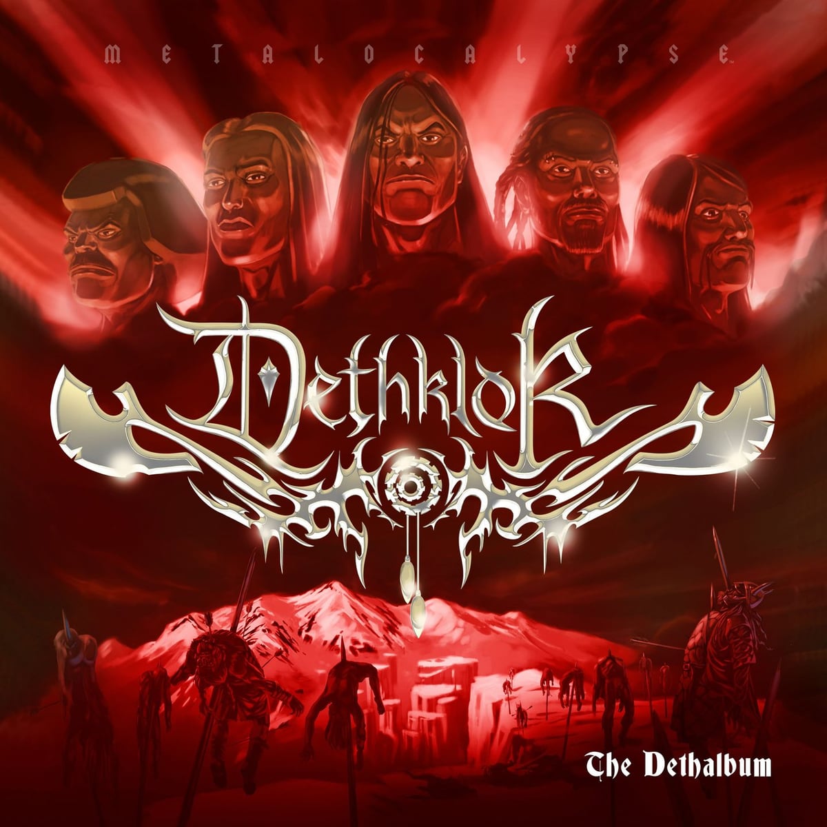 Dethklok: The Dethalbum Albüm Kapağı
