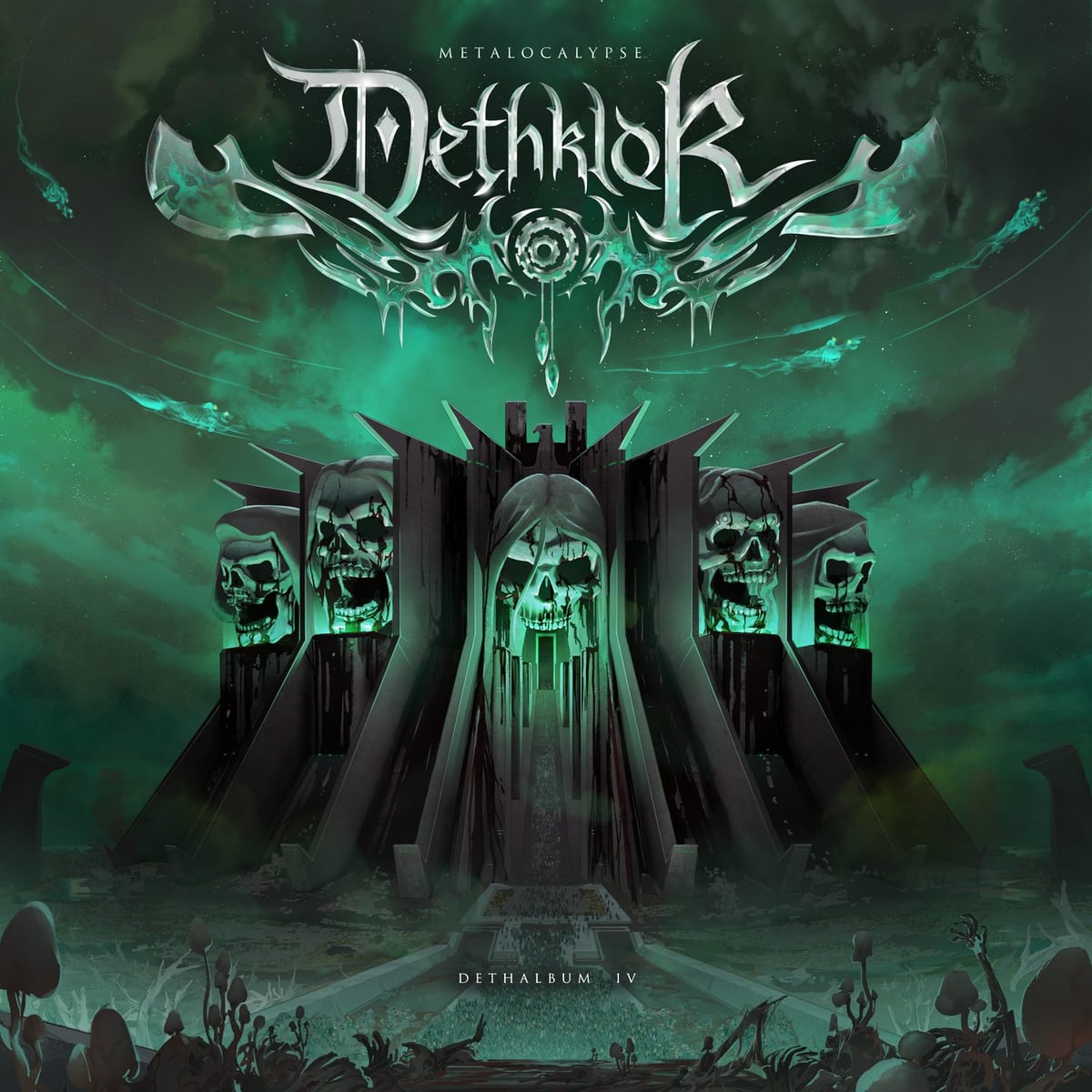Metalocalypse: Dethklok - Dethalbum IV Albüm Kapağı