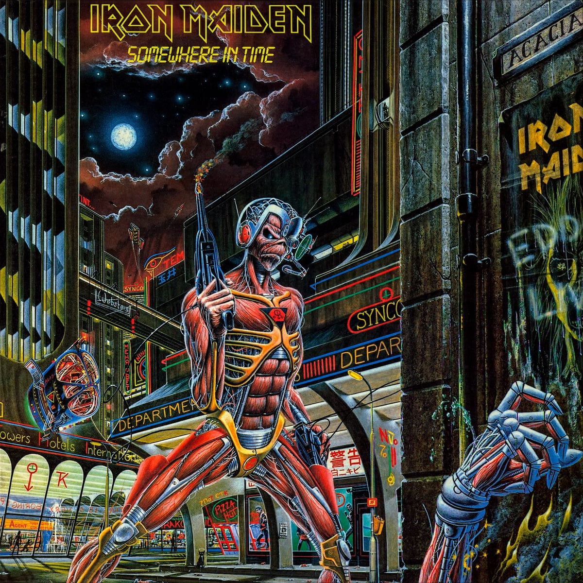 Iron Maiden: Somewhere in Time Albüm Afişi