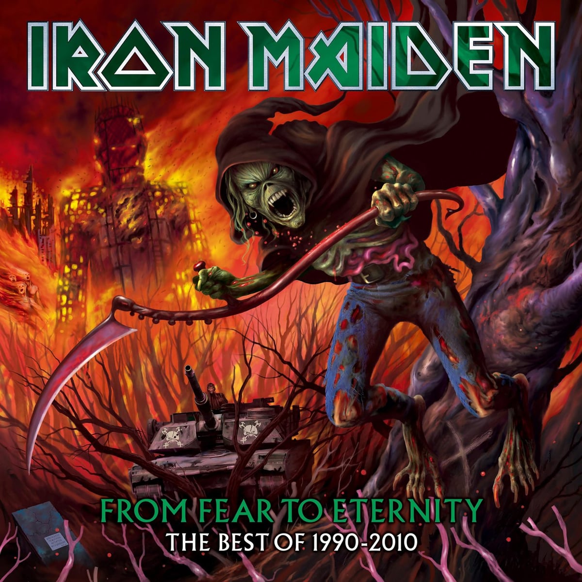 Iron Maiden: Fear to Eternity Albüm Kapağı