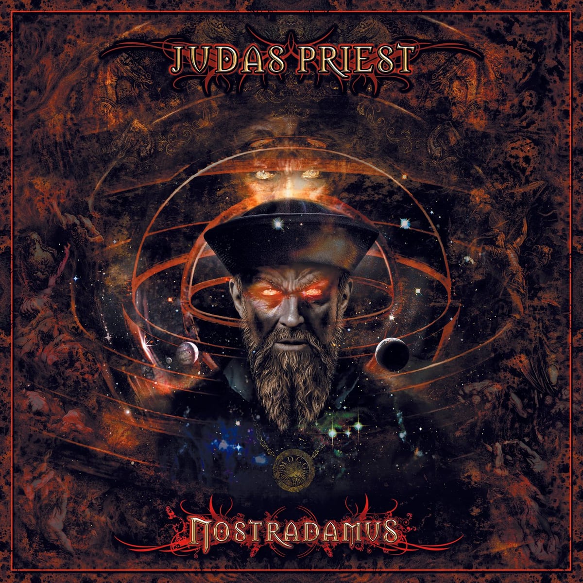 Judas Priest: Nostradamus Albüm Kapağı