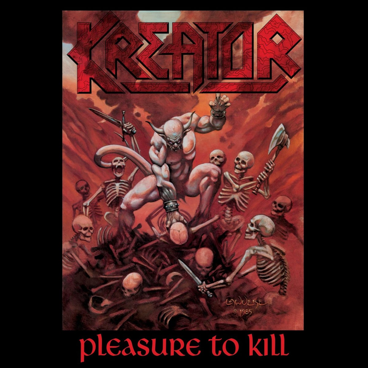 Kreator: Ölüm Zevki Albüm Kapağı