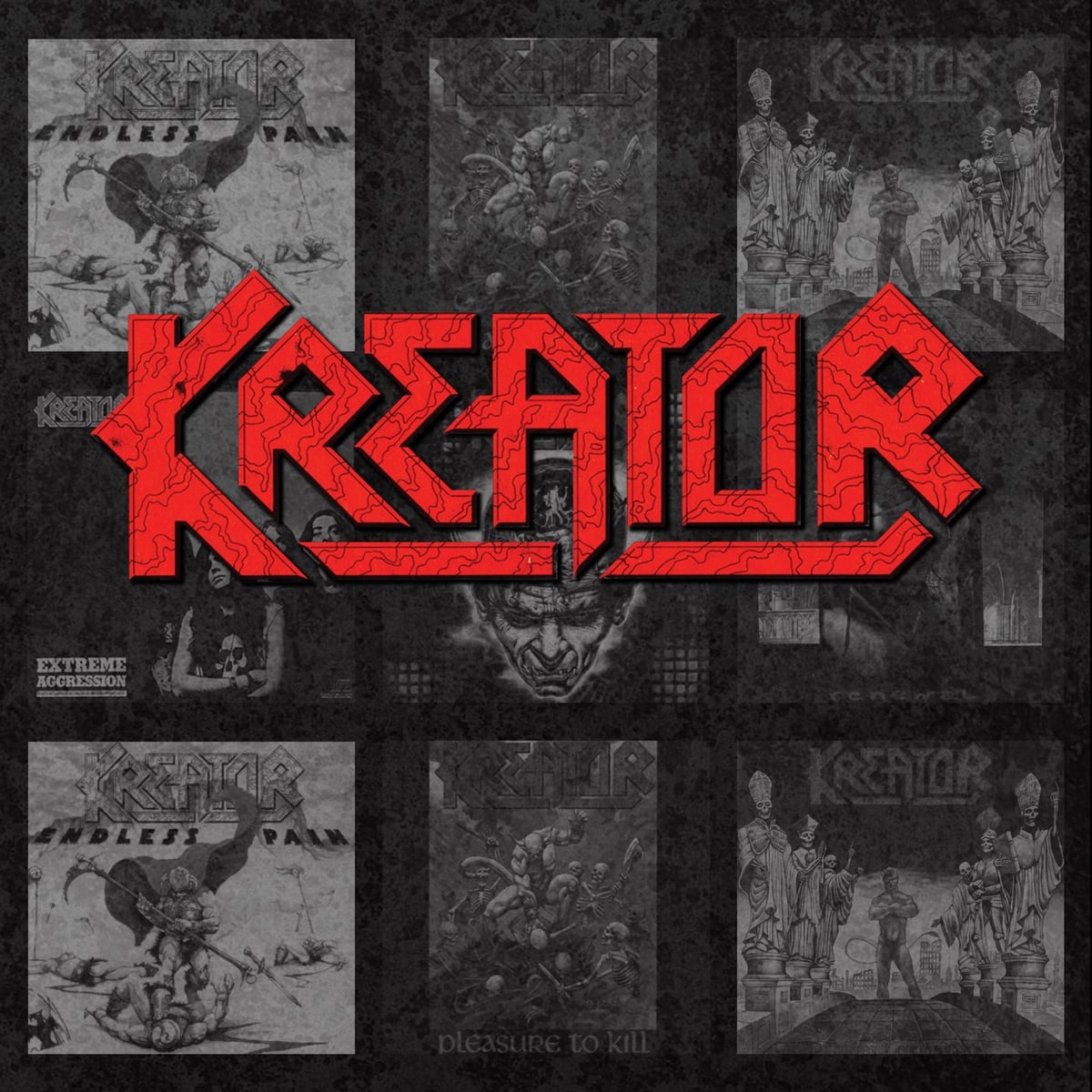 Kreator Albüm Kapakları Kolajı