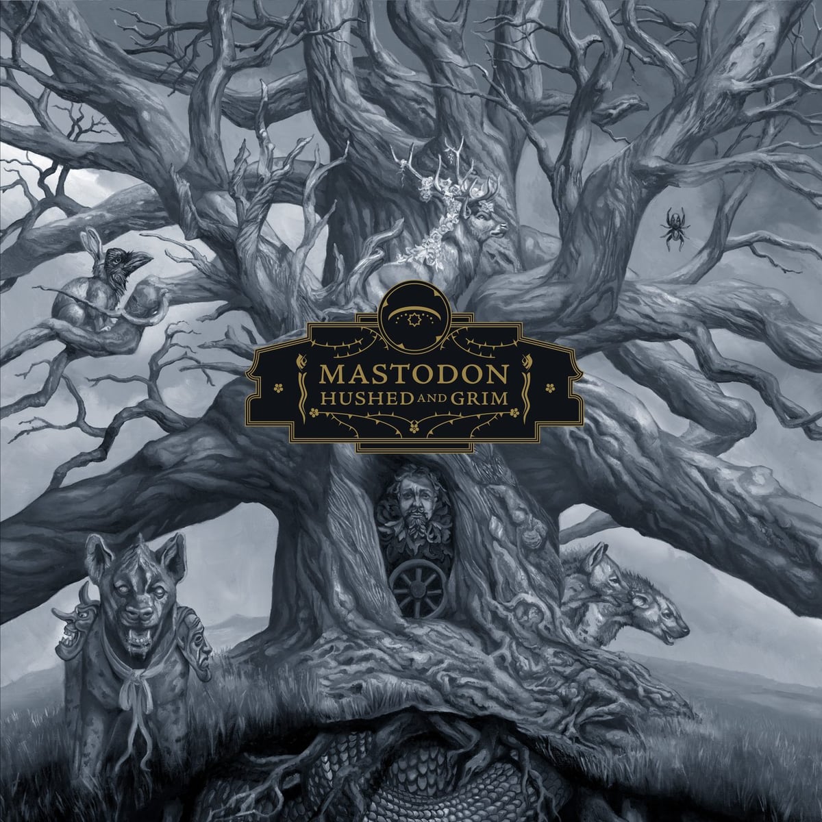 Mastodon: Hushed and Grim Albüm Kapağı