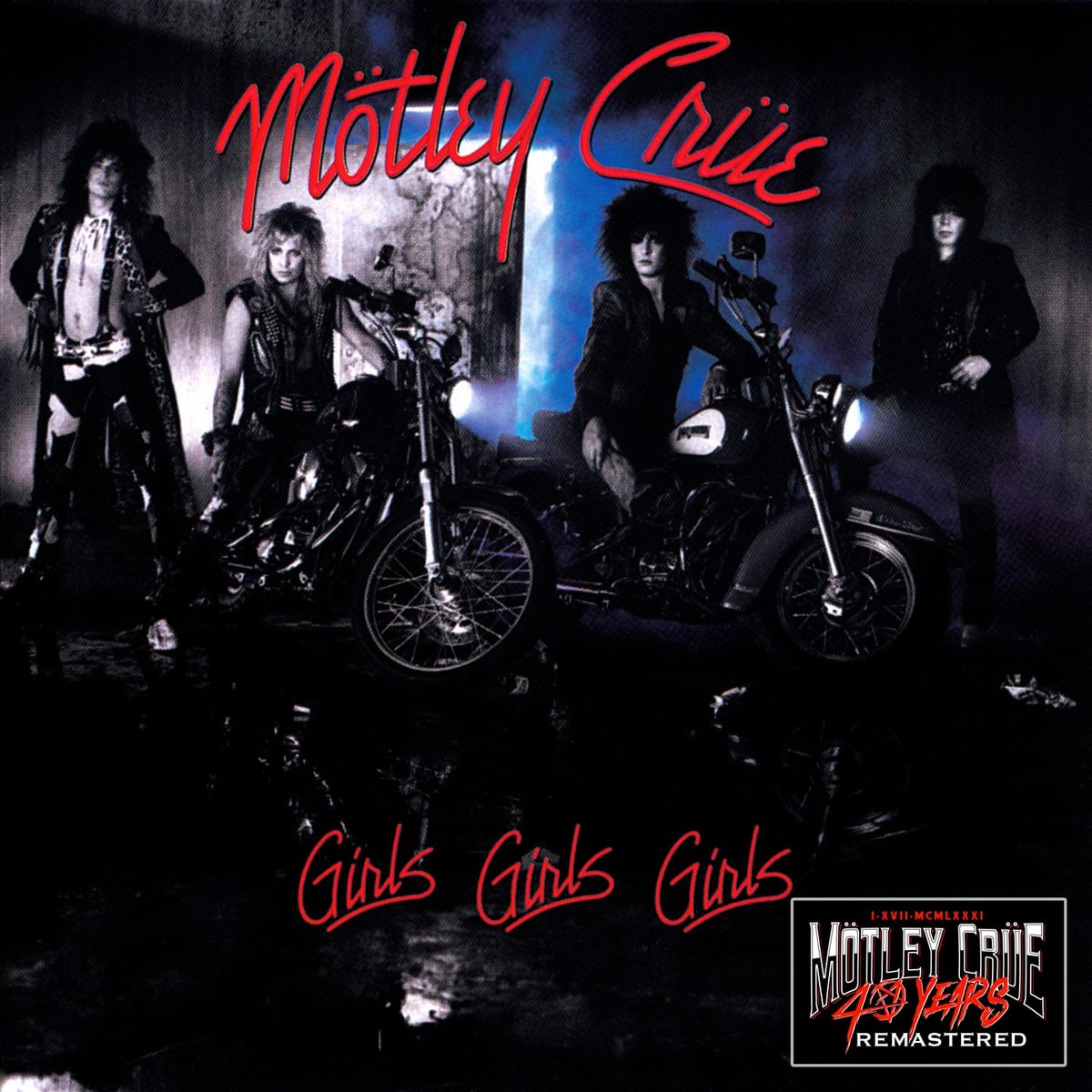 Mötley Crüe: Girls, Girls, Girls Albüm Kapağı