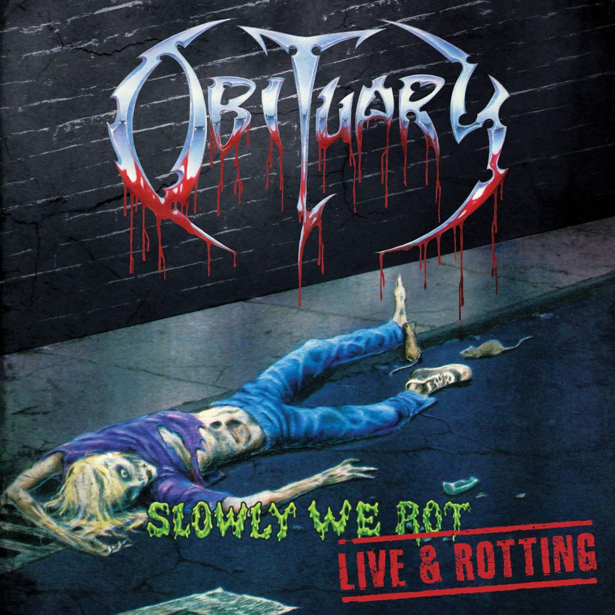 Obituary: Slowly We Rot Albüm Kapağı