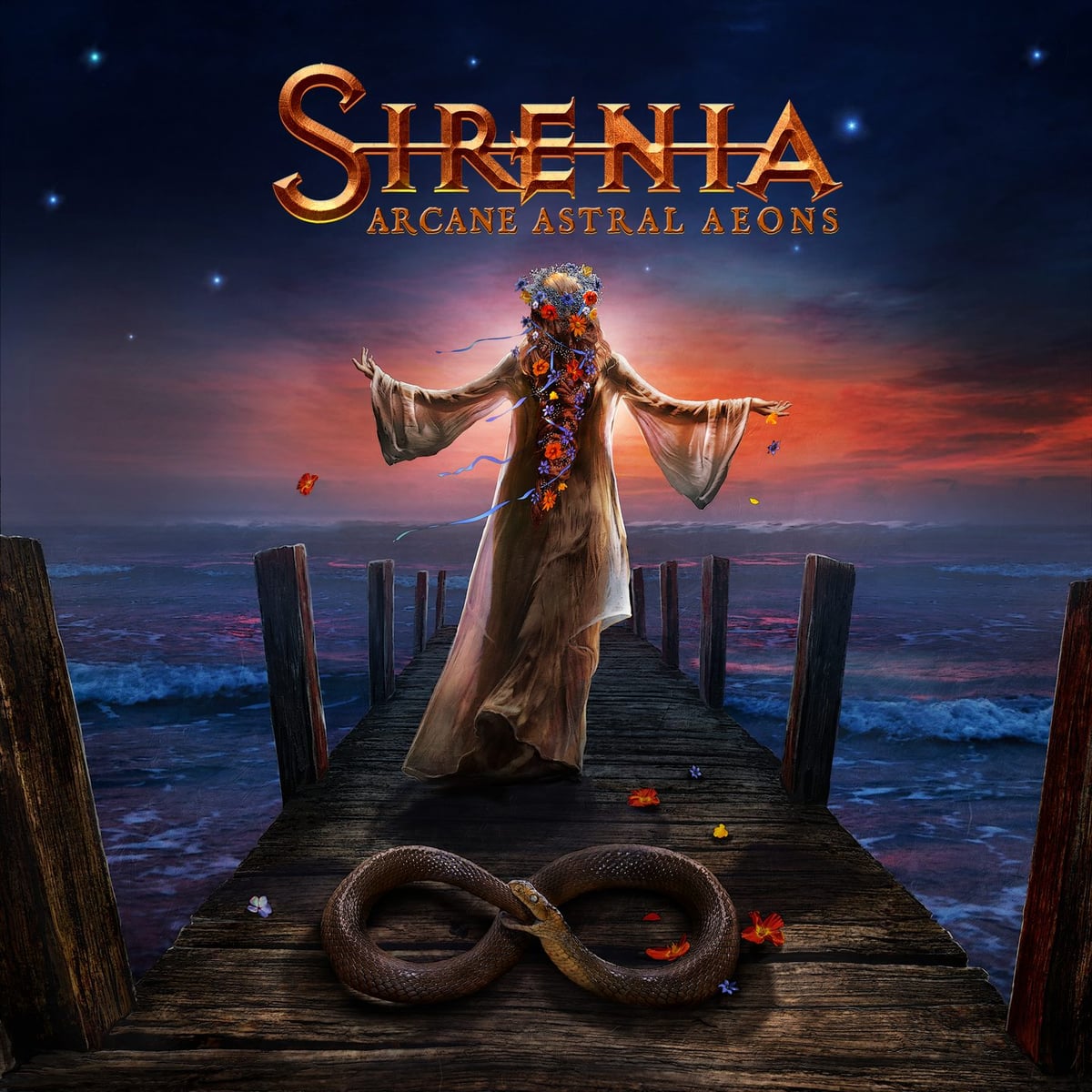 Sirenia: Arcane Astral Aeons Albüm Kapağı