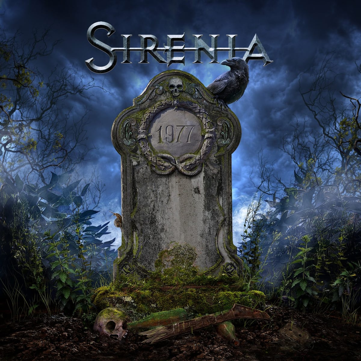 Sirenia: 1977 Mezarlık Atmosferi Albüm Kapağı