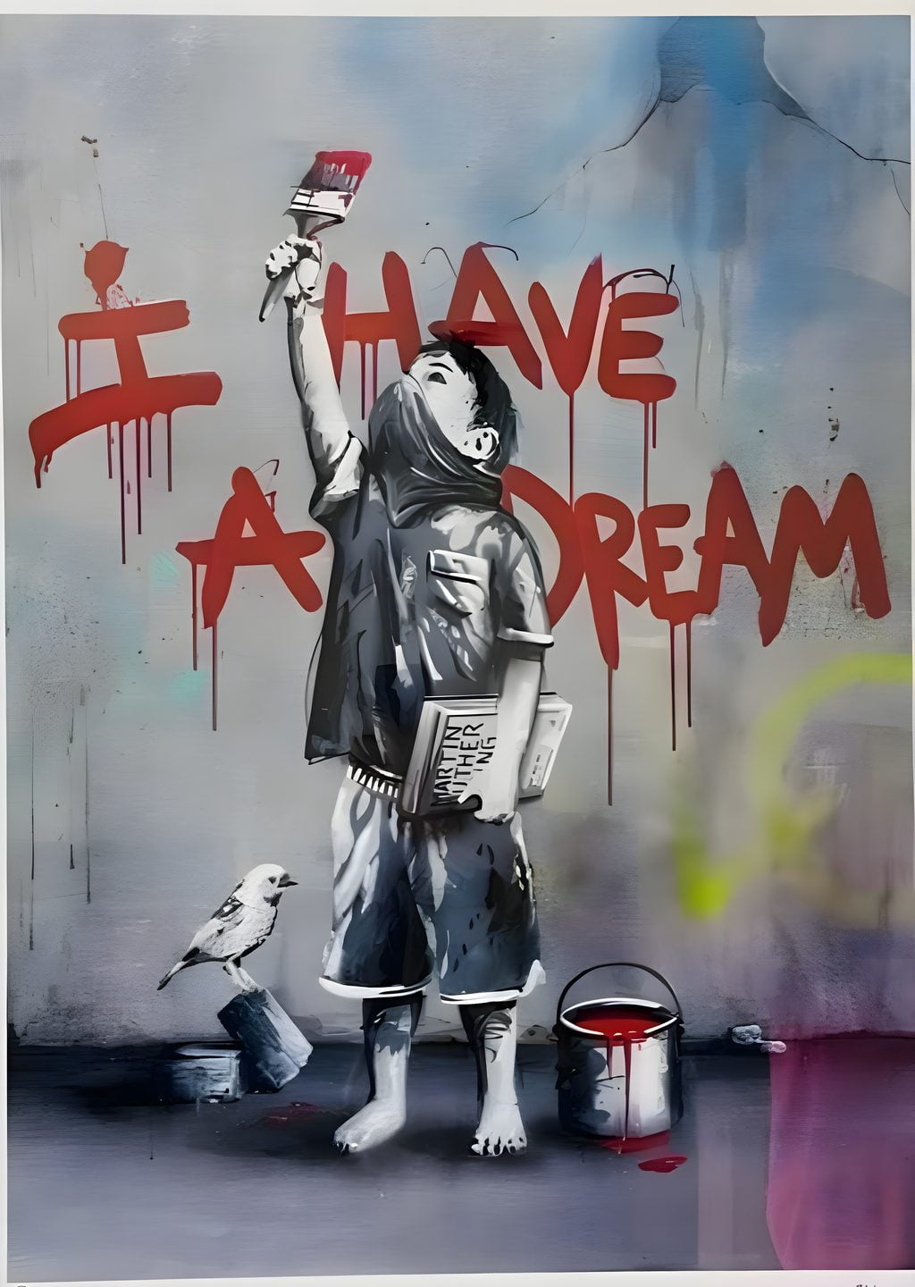 I Have a Dream: Banksy's Iconic Protest