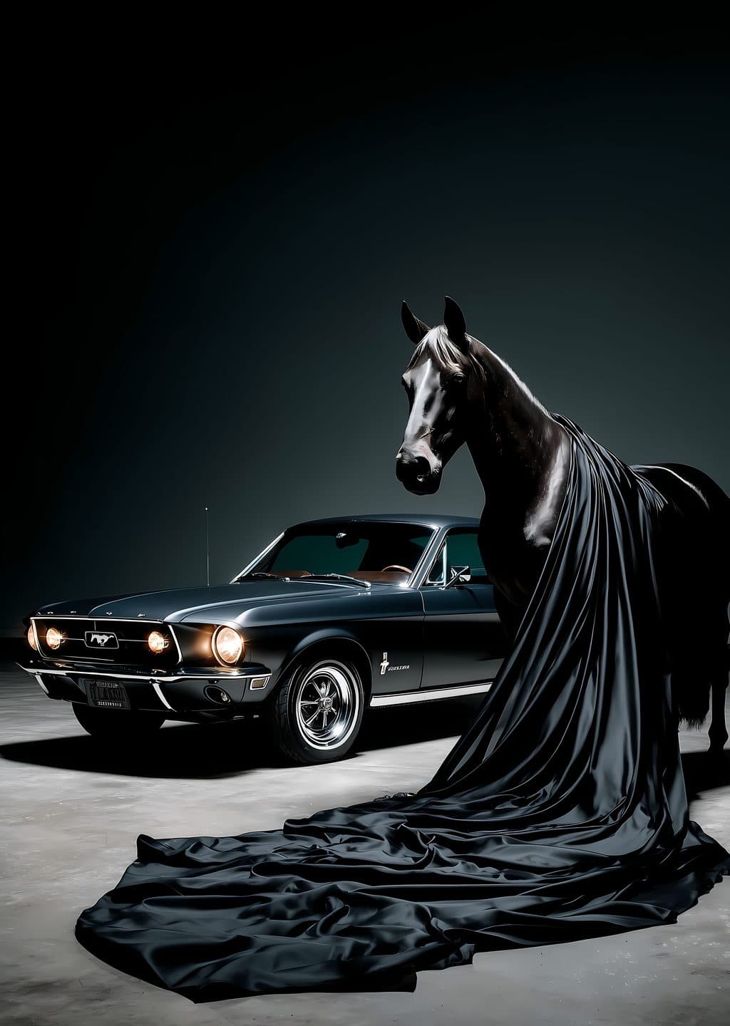 Mustang ve Asil At