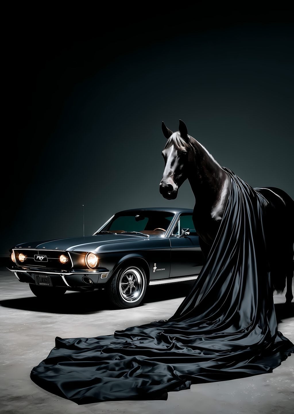 Mustang ve Asil At