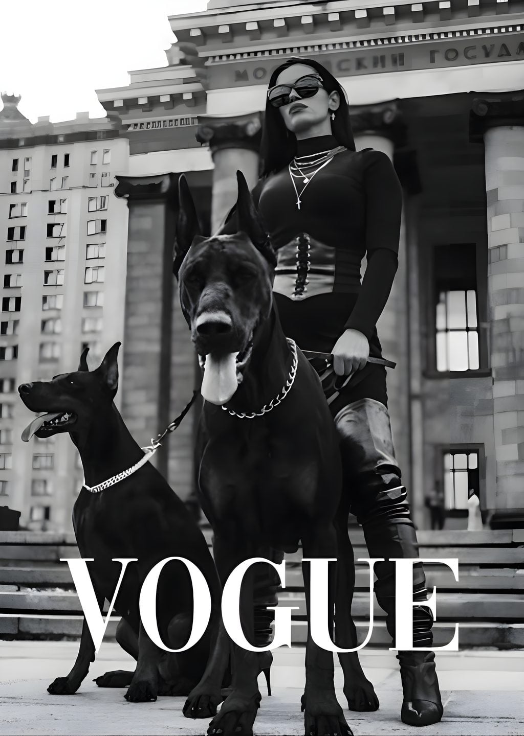 VOGUE'da Moda ve Hayvanların Klasik Bir Buluşması