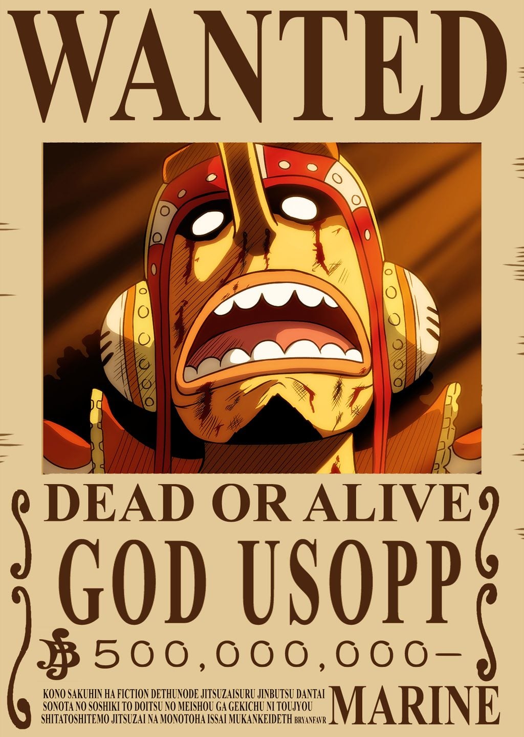 God Usopp: Aranıyor Posteri