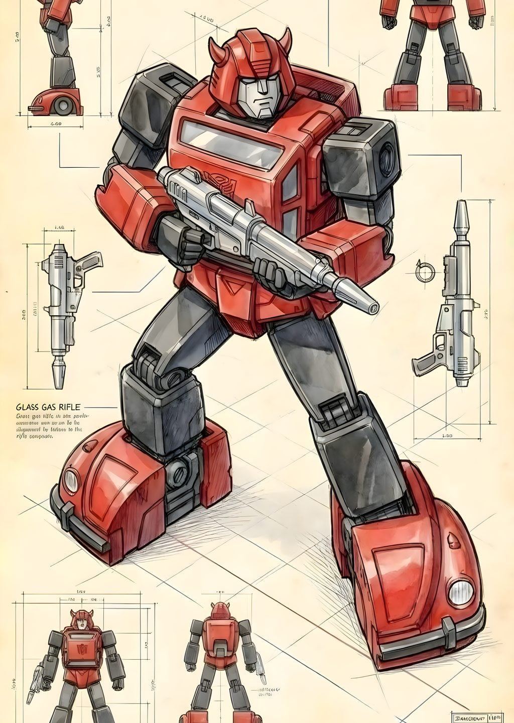 Transformers Robot Tasarımı