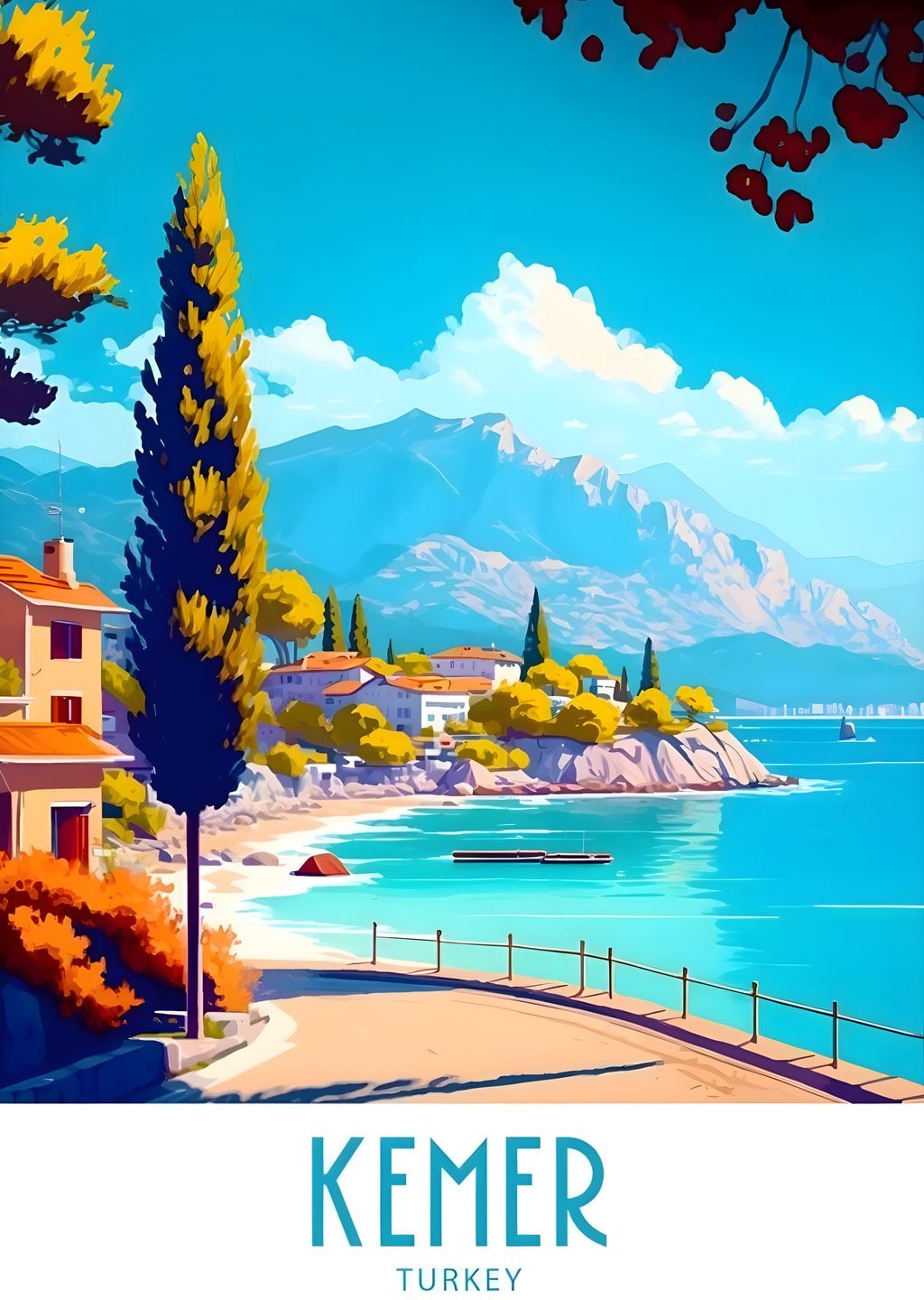 Kemer, Türkiye: Karanfil Manzarası