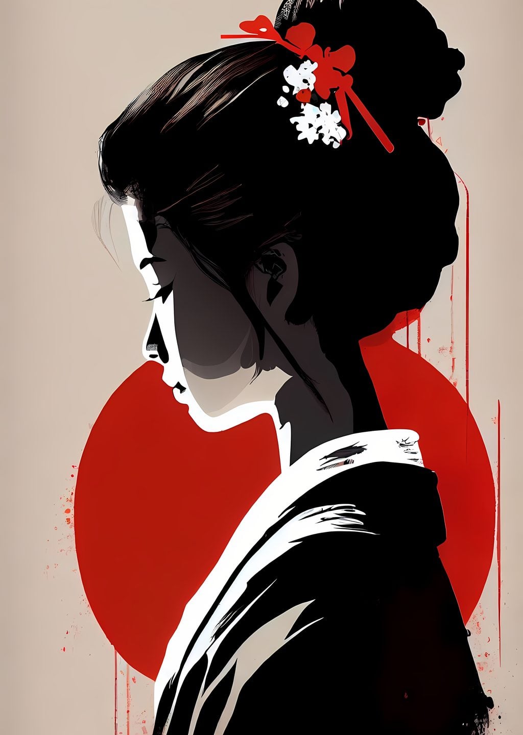 Geisha: Kızıl Arka Plan