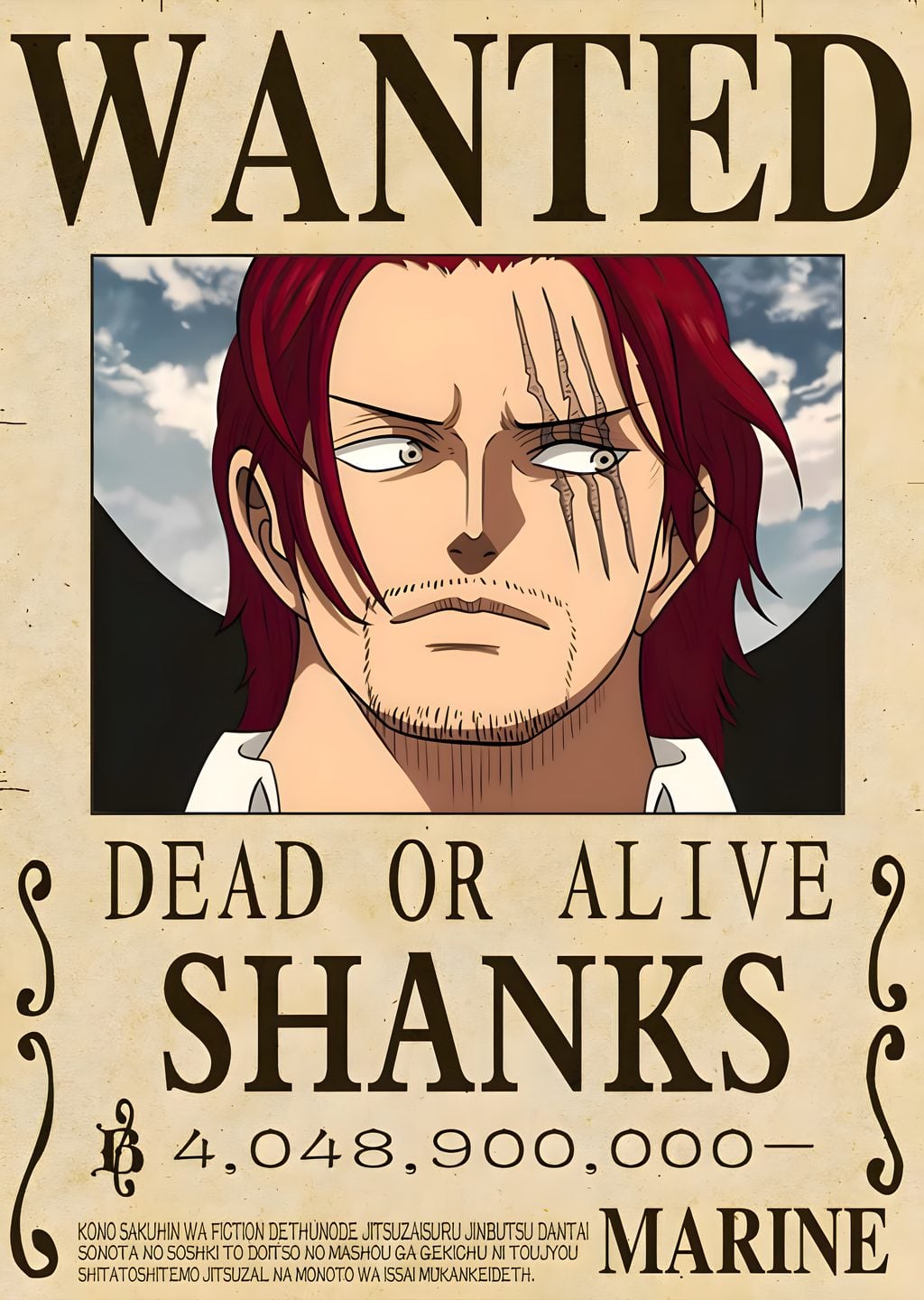 Shanks: Kızıl Saçlı Korsan