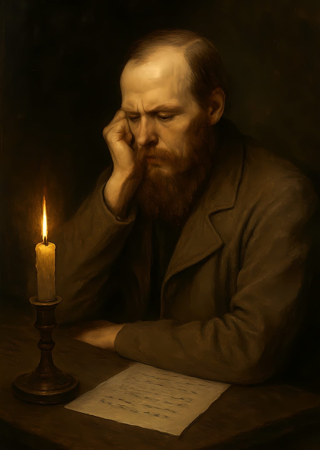 Dostoevsky: Derin Düşünceler ve Gece Çalışmaları