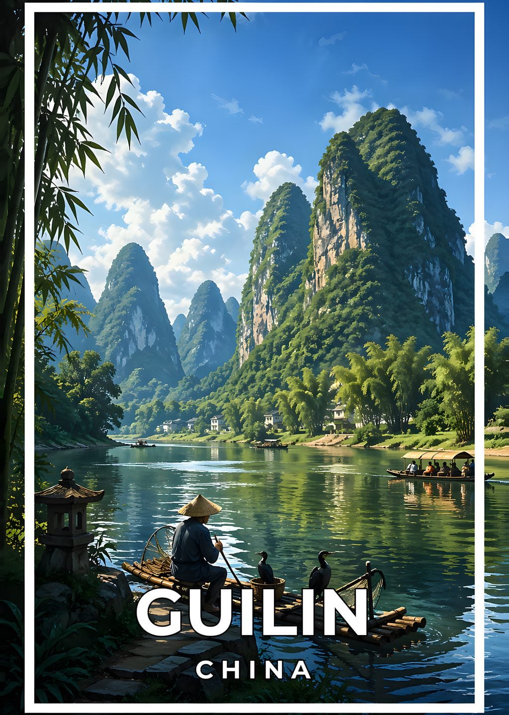 Guilin, Çin: Karst Manzaraları