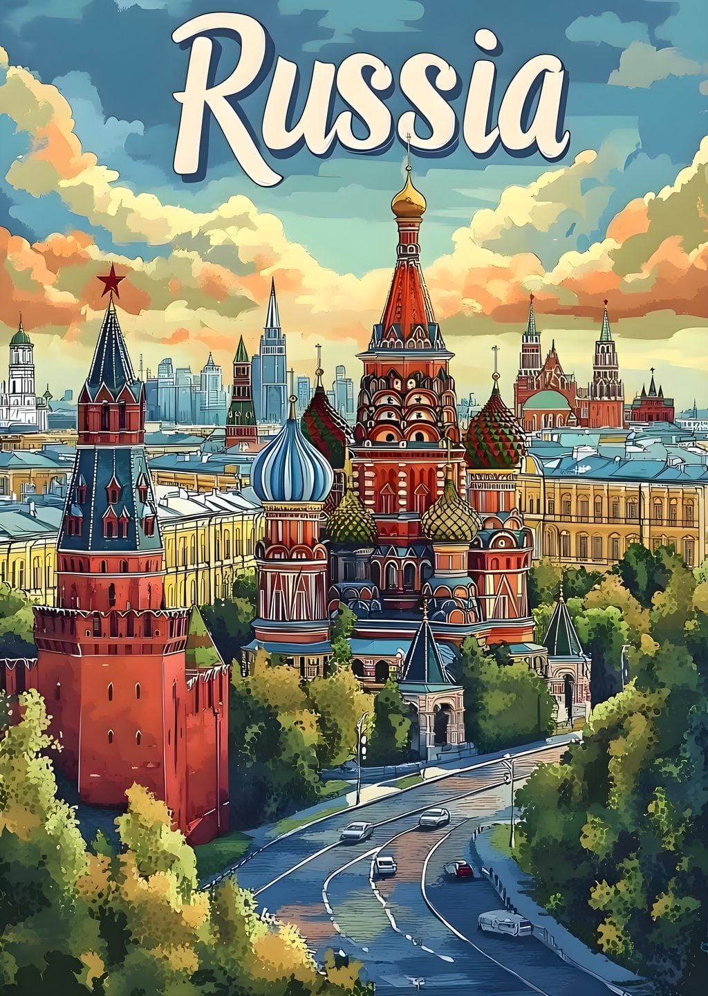 Moskova: Katedraliler ve Manzaralar