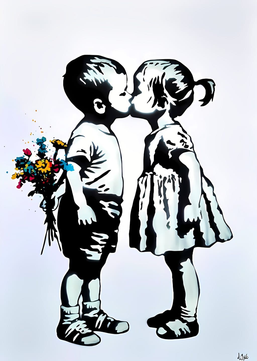 Banksy: Aşk ve Çiçekler