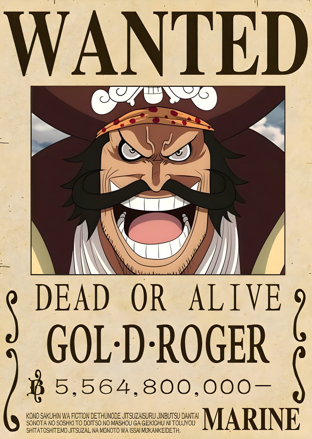 GOL-D-ROGER: İnfaz İlanı
