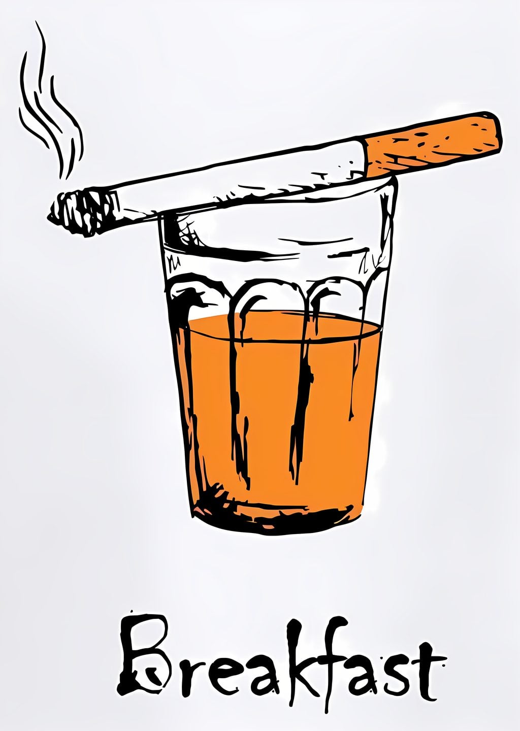Kahvaltı: Sigara ve Çay