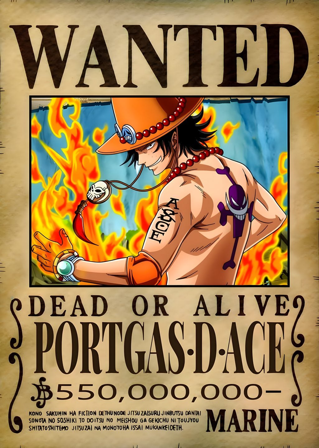 Portgas D. Ace: İkonik İnfaz İlanı