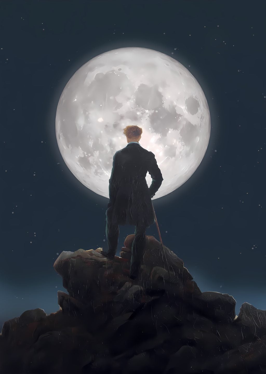 Gece Ayı Altında Tek Adam